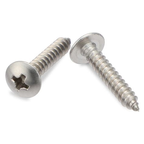 1-1 4 truss head sheet metal screw|truss head screw stainless steel.